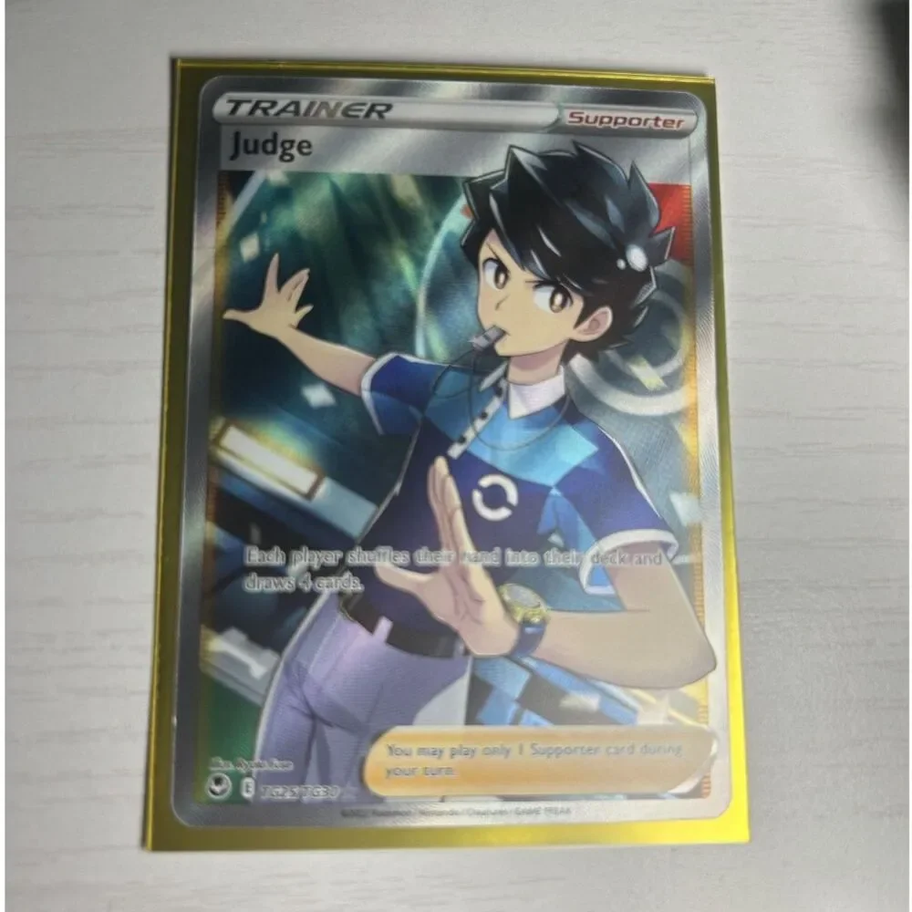 pokemon judge card - TG25/TG30- Silver Tempest - Trainer Gallery TG25/TG30 / Ultra Rare Card Type / HP / Stage Judge Holo Pokemon Prize Pack